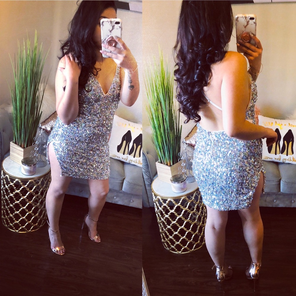 Valentines Sequins Dress